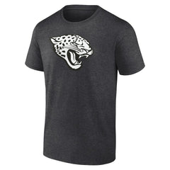 Jacksonville Jaguars Personalized Name & Number Monochrome T-Shirt - Charcoal on sale
