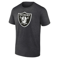 Las Vegas Raiders Personalized Name & Number Monochrome T-Shirt - Charcoal cheap