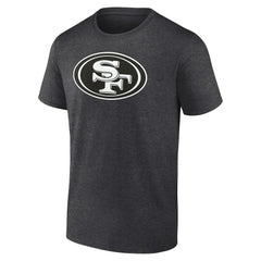 San Francisco 49ers Personalized Name & Number Monochrome T-Shirt - Charcoal outlet