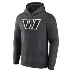 Washington Commanders Personalized Name & Number Monochrome Pullover Hoodie - Charcoal for sale