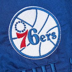 Philadelphia 76ers Unisex Hardwood Classics Team OG 3.0 Anorak Half-Zip Windbreaker Jacket - Royal cheap