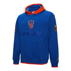 New York Knicks Hardwood Classics Team OG 3.0 Pullover Hoodie - Royal on sale