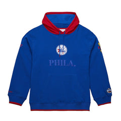 Philadelphia 76ers Hardwood Classics Team OG 3.0 Pullover Hoodie - Royal for sale