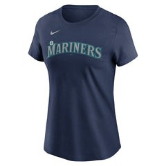 Randy Arozarena Seattle Mariners Women's Cooperstown Collection Fuse Name & Number T-Shirt Navy