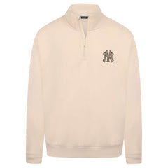 New York Yankees Levelwear Murray Quarter-Zip Sweatshirt Khaki