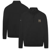 New York Yankees Levelwear Murray Quarter-Zip Sweatshirt Black