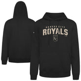 Kansas City Royals Levelwear Podium Team Arch Pullover Hoodie Black