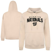 Washington Nationals Levelwear Podium Team Arch Pullover Hoodie Khaki