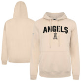 Los Angeles Angels Levelwear Podium Team Arch Pullover Hoodie Khaki
