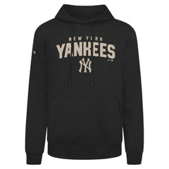 New York Yankees Levelwear Podium Team Arch Pullover Hoodie Black