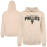 Philadelphia Phillies Levelwear Podium Team Arch Pullover Hoodie Khaki