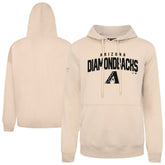 Arizona Diamondbacks Levelwear Podium Team Arch Pullover Hoodie Khaki