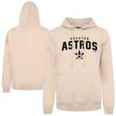 Houston Astros Levelwear Podium Team Arch Pullover Hoodie Khaki