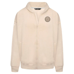 Washington Nationals Levelwear Uphill Oversized Full-Zip Hoodie Khaki