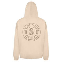 Seattle Mariners Levelwear Uphill Oversized Full-Zip Hoodie Khaki