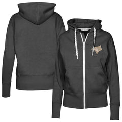 Toronto Blue Jays Levelwear Women's Gardinia Full-Zip Hoodie Black