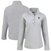 Indianapolis Colts Cutter & Buck Women's Hunts Point Eco Half-Snap Sweatshirt - Gray outlet