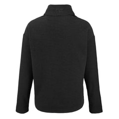 Cincinnati Bengals Cutter & Buck Women's Hunts Point Eco Half-Snap Sweatshirt - Black sale