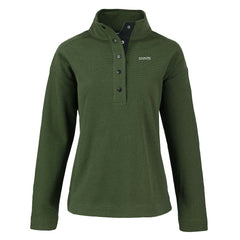 New Orleans Saints Cutter & Buck Women's Hunts Point Eco Half-Snap Sweatshirt - Green discount