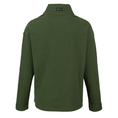 San Francisco 49ers Cutter & Buck Women's Hunts Point Eco Half-Snap Sweatshirt - Green outlet