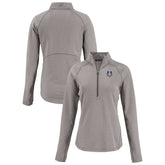 Indianapolis Colts Cutter & Buck Women's Americana Peshastin Eco Fleece Recycled Tri-Blend Raglan Half-Zip Jacket - Heather Gray sale