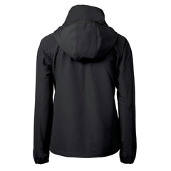 Tampa Bay Buccaneers Cutter & Buck Women's Charter Eco Recycled Half-Zip Hooded Anorak Jacket - Black online