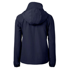 Chicago Bears Cutter & Buck Women's Charter Eco Recycled Half-Zip Hooded Anorak Jacket - Navy outlet