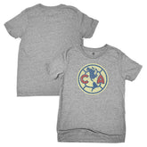 Club America 1863FC Youth Color Badge T-Shirt - Heather Gray shop