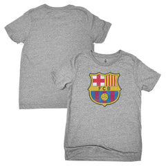 Barcelona 1863FC Youth Color Badge T-Shirt on sale - Heather Gray