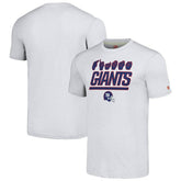 New York Giants Homage Unisex The NFL ASL Collection by Love Sign American Sign Language T-Shirt - Ash online