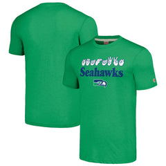 Seattle Seahawks Homage Unisex The NFL ASL Collection by Love Sign American Sign Language T-Shirt - Green on sale