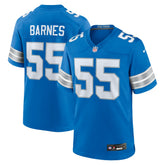 Derrick Barnes Detroit Lions Team Game Jersey - Blue on sale