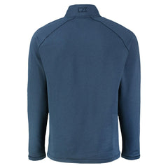 Baltimore Orioles Cutter & Buck Peshastin Eco Fleece Recycled Raglan Quarter-Zip Top Heather Navy