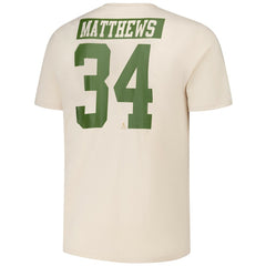 Auston Matthews Toronto Maple Leafs Levelwear 2024 NHL Military Appreciation Richmond Delta Player Name & Number T-Shirt - Khaki T-shirts