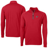 Atlanta Falcons Cutter & Buck Adapt Eco DryTec Raglan Quarter-Zip Jacket - Red discount