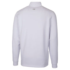 Green Bay Packers Cutter & Buck Traverse Stretch Quarter-Zip Top - White on sale