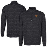 Washington Commanders Cutter & Buck Traverse Camo Print Stretch Quarter-Zip Top - Black online