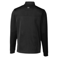 Indianapolis Colts Cutter & Buck Traverse Stripe Stretch DryTec Quarter-Zip Top - Black cheap