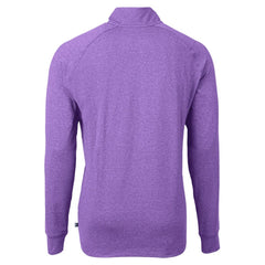Baltimore Ravens Cutter & Buck Adapt Eco Raglan Quarter-Zip Jacket - Heather Purple discount