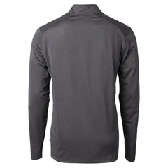 Baltimore Ravens Cutter & Buck Virtue Eco Pique Micro Stripe Quarter-Zip Jacket - Black cheap
