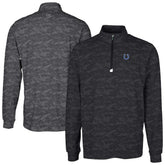 Indianapolis Colts Cutter & Buck Big & Tall Traverse Eco Camo Tri-Blend DryTec Quarter-Zip Jacket - Black online