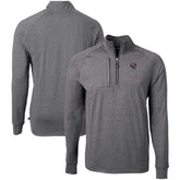 Tampa Bay Buccaneers Cutter & Buck Big & Tall Adapt Eco Raglan Quarter-Zip Jacket - Heather Black on sale