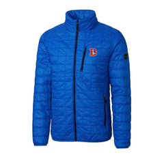 Denver Broncos Cutter & Buck Big & Tall Rainier PrimaLoft Eco Insulated Full-Zip Puffer Jacket - Royal online