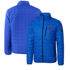 Buffalo Bills Cutter & Buck Big & Tall Rainier PrimaLoft Eco Insulated Full-Zip Puffer Jacket - Royal cheap