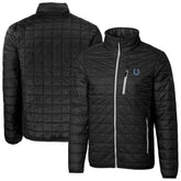 Indianapolis Colts Cutter & Buck Big & Tall Rainier PrimaLoft Eco Insulated Full-Zip Hoodie Puffer Jacket - Black online