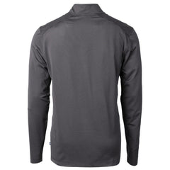 Washington Commanders Cutter & Buck Big & Tall Virtue Eco Pique Micro Stripe Tri-Blend Quarter-Zip Jacket - Black online
