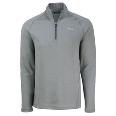 Baltimore Ravens Cutter & Buck Peshastin Eco Fleece Tri-Blend Raglan Recycled Quarter-Zip Jacket - Heather Gray discount