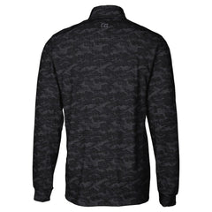 Cincinnati Bengals Cutter & Buck Big & Tall Traverse Eco Camo Tri-Blend DryTec Quarter-Zip Jacket - Black discount