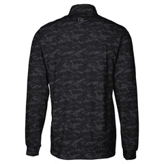 Tampa Bay Buccaneers Cutter & Buck Big & Tall Traverse Eco Camo Tri-Blend DryTec Quarter-Zip Jacket - Black online