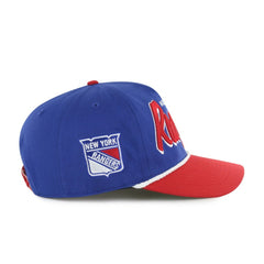 New York Rangers '47 Dropshadow Rope Hitch Adjustable Hat - Blue/Red Hats